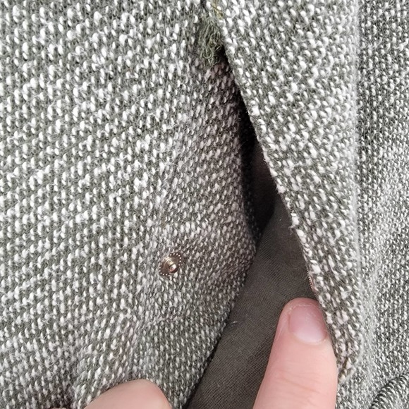 Bench Women's Breeze Overhead Space Dyed Cowl Neck Sweatshirt Size Large - Picture 9 of 13